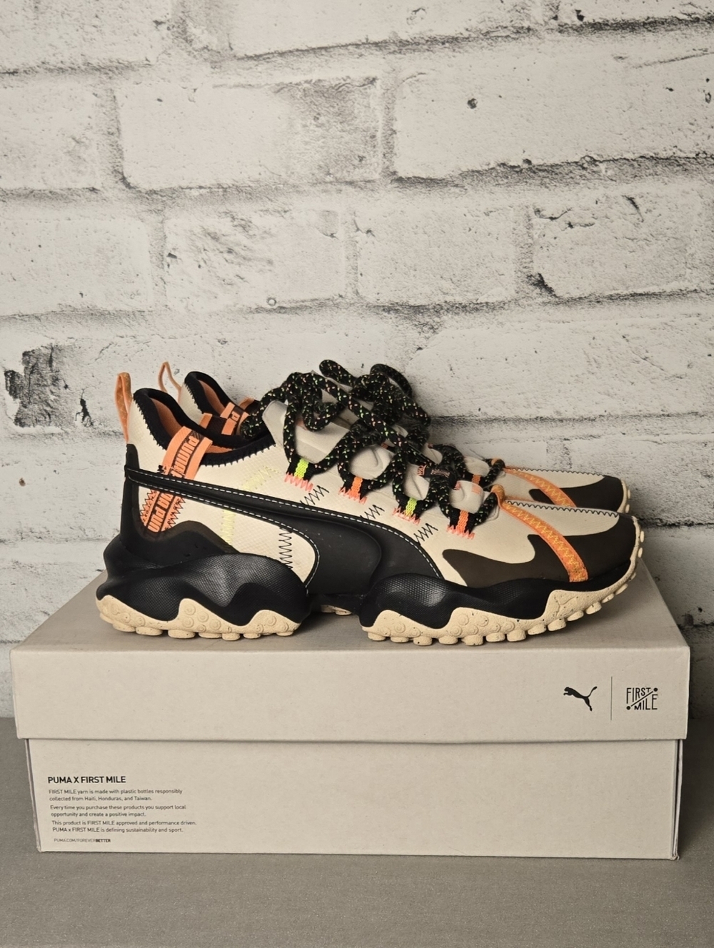 Puma First Mile Mens Sneakers Size 10 Trail Running Chunky Shoes With Box